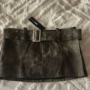 Fashion Nova Black Mini Skirt